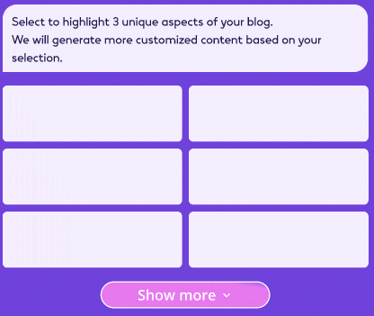 Lista de categorías para el blog de IA