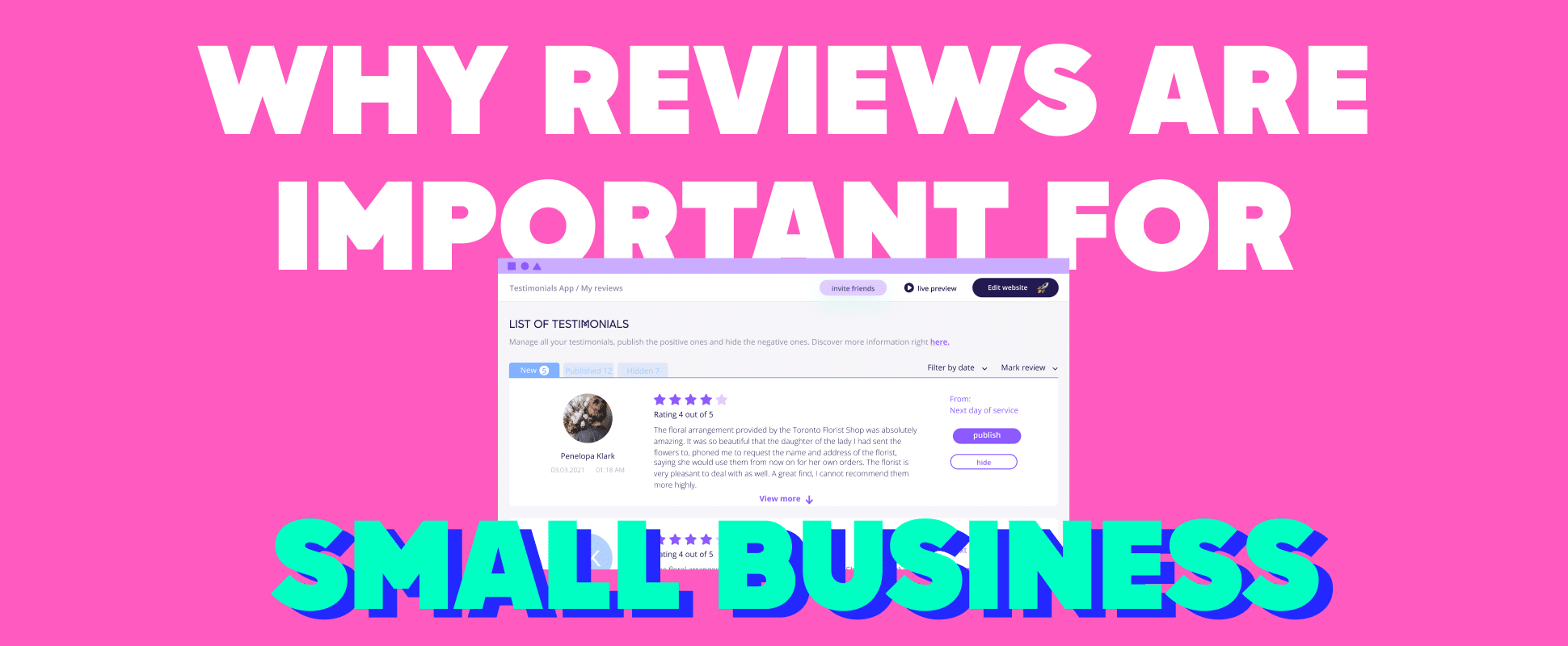 Why Reviews Are Important For Small Business
